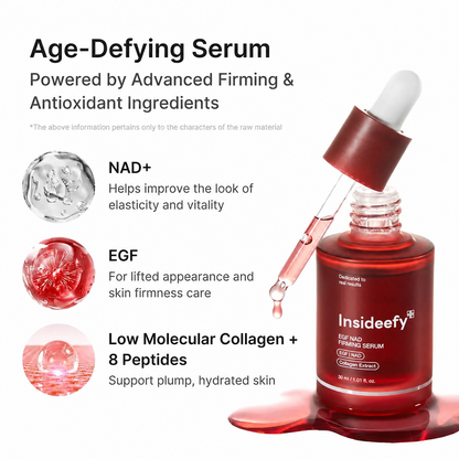 💯NAD+ EGF Firming Serum | Visibly Smooth Fine Lines & Bring Back Plump Youthful Radiance