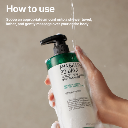 30 Days Miracle Acne Clear Body Cleanser