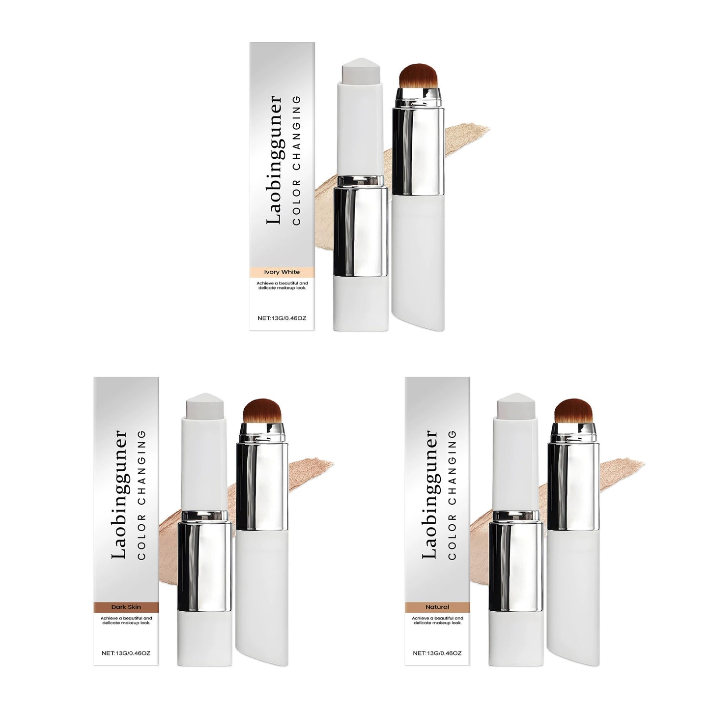 Laobingguner™ Korean Color-Changing Foundation stick