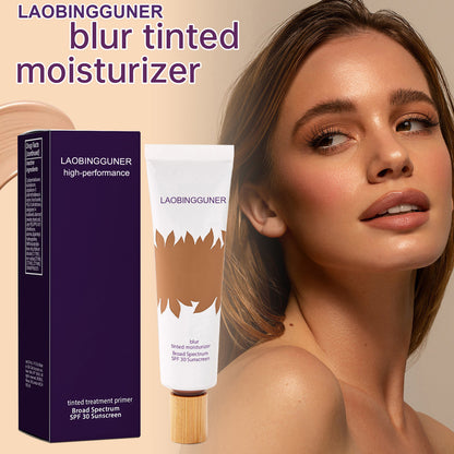 LAOBINGGUNER  BB Cream Looks on Mature Skin