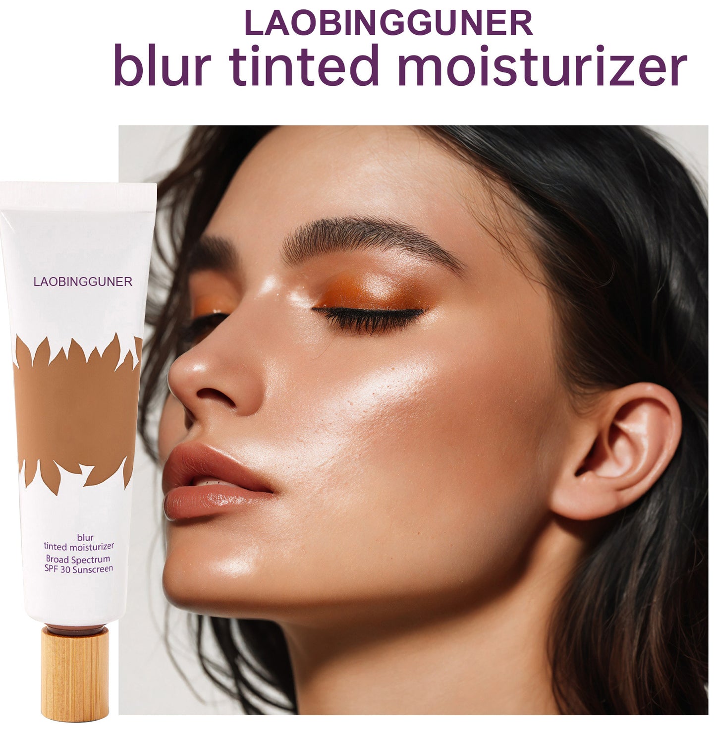 LAOBINGGUNER  BB Cream Looks on Mature Skin
