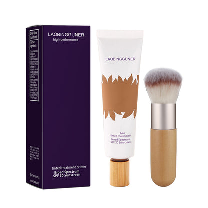 LAOBINGGUNER  BB Cream Looks on Mature Skin